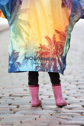 Sunset Kids Poncho