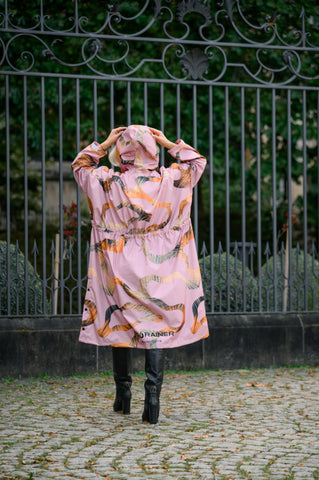 Love Pink Women Poncho